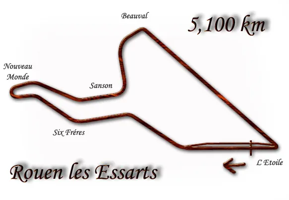 Rouen-Les-Essarts circuit