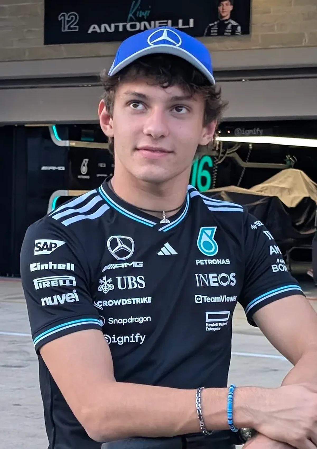Andrea Kimi Antonelli portret