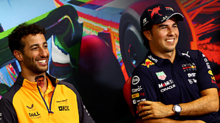 Perez niet bang voor Ricciardo: 'Dat krijg je als Red Bull-coureur'