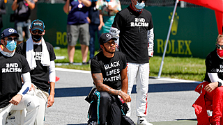 Hamilton over gesprekken met Verstappen: 'Ging met name over Black Lives Matter'