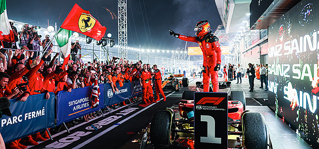 DRS. Sainz en Norris lachen zich stuk na winst op Mercedes