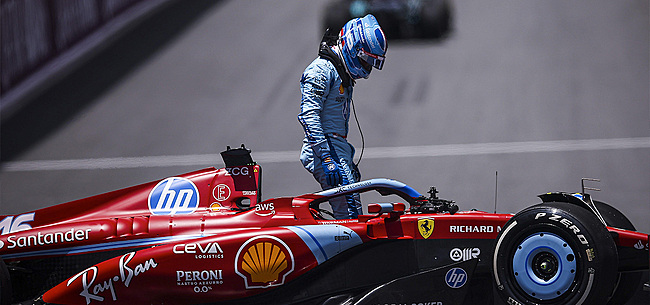 DRS. Popartiest bezoekt Verstappens pitbox, Leclerc in mineur