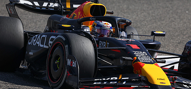 Verstappen vlamt flink tijdens eerste testdag in Bahrein
