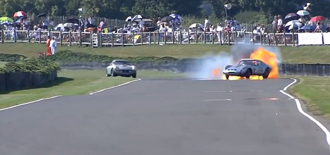 Britse F1-commentator ontsnapt aan dood tijdens racefestival