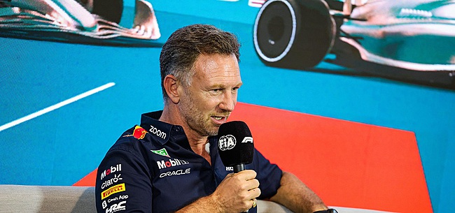 Horner geeft Pérez trap na: 'Verstappen deed dat niet'