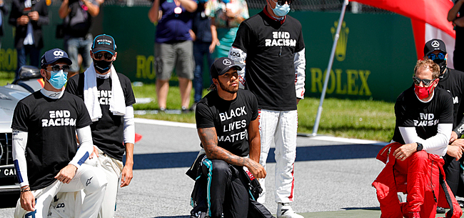 Hamilton over gesprekken met Verstappen: 'Ging met name over Black Lives Matter'