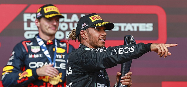 Verstappen over gedrag Hamilton: 'Dat zul je mij nou nooit zien doen'