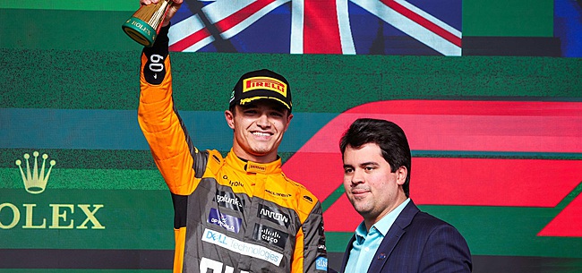 Lando Norris dacht niet aan winnen: 'Zonde dat Verstappen er is'