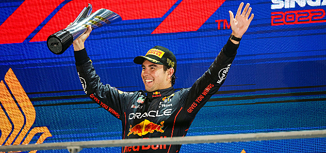 Pérez komt met schrik vrij na Grand Prix van Singapore