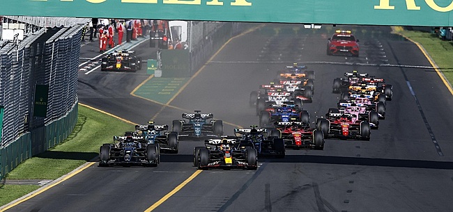 Dit is de startgrid voor de Grand Prix van Australië
