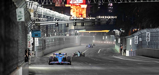 Formule 1 maakt nieuwe planning VT2 Las Vegas bekend